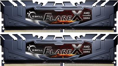 G.Skill 32 GB (2x16GB) DDR4 3200 MHz Flare X Black (F4-3200C16D-32GFX)