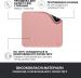 Logitech Mouse Pad Studio Darker Rose (956-000050)