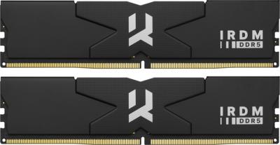 GOODRAM 64 GB (2х32GB) DDR5 6000 MHz IRDM Black (IR-6000D564L30/64GDC)