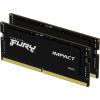 Kingston FURY 32 GB (2x16GB) DDR5 6400 MHz Impact Black (KF564S38IBK2-32)