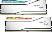 G.Skill 64 GB (2x32GB) DDR5 6400 MHz Trident Z5 Royal Silver (F5-6400J3239G32GX2-TR5S)